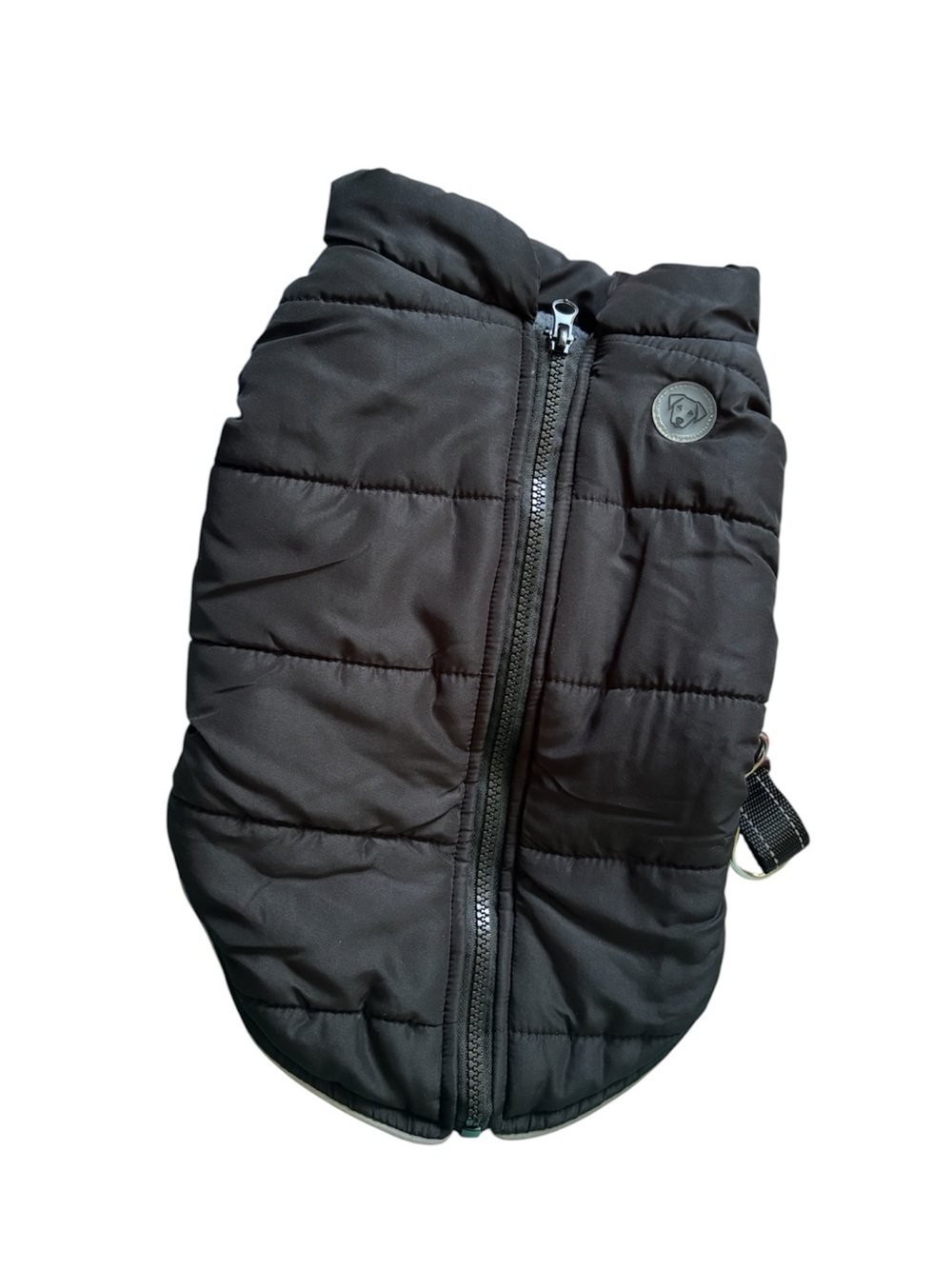 One Paw // Dog Black Puffer Jacket with Zip